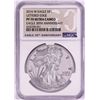 Image 1 : 2016-W Lettered Edge $1 Proof American Silver Eagle Coin NGC PF70 Ultra Cameo