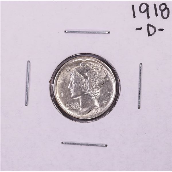 1918-D Mercury Dime Coin