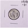 Image 1 : 1918-D Mercury Dime Coin