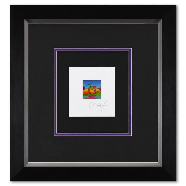 Peter Max "Sail Profile" Limited Edition Lithograph On Paper