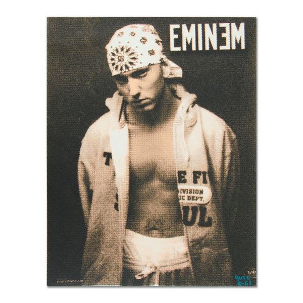 Ringo Daniel Funes "Eminem" Original Mixed Media On Canvas