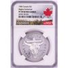 Image 1 : 1982 $1 Proof Canada Regina Centennial Silver Dollar Coin NGC PF70 Ultra Cameo