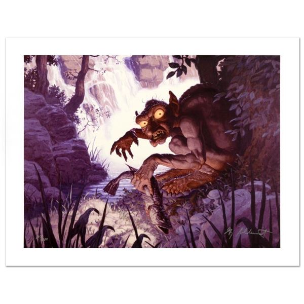 The Brothers Hildebrandt "Gollum" Limited Edition Giclee On Canvas