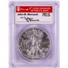 Image 1 : 2012-(S) $1 American Silver Eagle Coin PCGS MS70 Mercanti Signed San Francisco