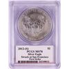 Image 2 : 2012-(S) $1 American Silver Eagle Coin PCGS MS70 Mercanti Signed San Francisco