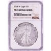 Image 1 : 2018-W $1 Proof American Silver Eagle Coin NGC PF70 Ultra Cameo