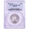 Image 1 : 1998-W Proof $50 Platinum American Eagle Coin PCGS PR69DCAM