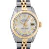 Image 1 : Rolex Ladies Two Tone Silver Diamond Datejust Wristwatch