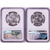 Image 2 : Lot of 1958-1959 Franklin Half Dollar Coins NGC MS63