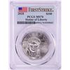 Image 1 : 2018 $100 American Platinum Eagle Coin PCGS MS70 First Strike