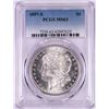 Image 1 : 1897-S $1 Morgan Silver Dollar Coin PCGS MS63