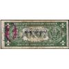 Image 2 : Short Snorter 1935A $1 Hawaii WWII Emergency Issue Silver Certificate Note