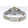 Image 4 : Rolex Ladies Two Tone Factory White Roman Datejust Wristwatch