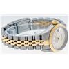 Image 6 : Rolex Ladies Two Tone Factory White Roman Datejust Wristwatch
