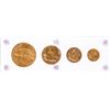 Image 2 : U.S. Gold Type Set of (4) Gold Coins in Capitol Plastic Holder