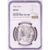 Image 1 : 1921-D $1 Morgan Silver Dollar Coin NGC MS63