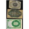 Image 2 : Lot of (3) Ten Cent Fractional Currency Notes