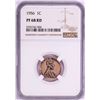 Image 1 : 1956 Proof Lincoln Wheat Cent Coin NGC PF68RD