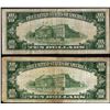 Image 2 : Lot of (2) 1934A $10 North Africa WWII Emergency Issue Silver Certificate Notes