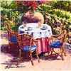 Image 2 : S. Sam Park "Amalfi Vista" Limited Edition Serigraph On Canvas