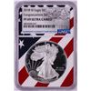 Image 1 : 2018-W $1 Proof American Silver Eagle Coin NGC PF69 Ultra Cameo Congratulations Flag