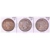 Lot of (3) 1935-S $1 Peace Silver Dollar Coins