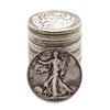 Image 1 : Roll of (20) Assorted Date Walking Liberty Half Dollar Coins Circulated