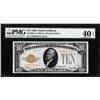 Image 1 : 1928 $10 Gold Certificate Note Fr.2400 PMG Extremely Fine 40EPQ