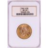 Image 1 : 1901 $10 Liberty Head Eagle Gold Coin NGC MS63