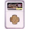 Image 2 : AH451-492 Ghaznavid Dinar A-1637 Ibrahim Gold Coin NGC Genuine