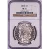 Image 1 : 1883-O $1 Morgan Silver Dollar Coin NGC MS66