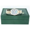 Image 8 : Rolex Men's Two Tone MOP Diamond Datejust Wristwatch Oyster Perpetual With Rolex Box