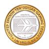 Image 2 : .999 Silver McCarran International Airport $10 Casino Limited Edition Gaming Token