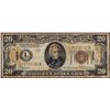 Image 1 : 1934A $20 Hawaii WWII Emergency Issue Federal Reserve Note