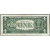 Image 2 : 1963A $1 Federal Reserve Note Double Gutter Fold ERROR