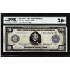 Image 1 : 1914 $20 Federal Reserve Note San Francisco Fr.1011a PMG Very Fine 30 Net