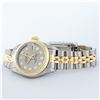 Image 5 : Rolex Ladies Two Tone Slate Grey Diamond Datejust Wristwatch