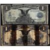 Image 1 : Lot of (2) 1899 $1 Black Eagle Silver Certificate Notes