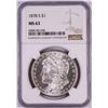 Image 1 : 1878-S $1 Morgan Silver Dollar Coin NGC MS63