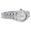 Image 3 : Rolex Ladies Stainless Steel Diamond Oyster Perpetual Datejust Wristwatch