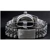 Image 7 : Rolex Men's Stainless Steel Black Diamond Datejust Wristwatch