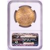 Image 2 : 1895 $20 Liberty Head Double Eagle Gold Coin NGC MS62