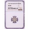 Image 1 : 1537 KB Hungary Denar 'Madonna and Child' Coin NGC AU58