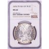 Image 1 : 1878 7TF Reverse 1878 $1 Morgan Silver Dollar Coin NGC MS62