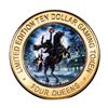 Image 1 : .999 Silver Four Queens Hotel and Casino $10 Casino Limited Edition Gaming Token