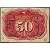 Image 2 : March 3, 1863 Second Issue Fifty Cents Fractional Currency Note