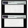 Image 2 : Set of Giori Test Note Washington & Lincoln Memorial PMG Gem Uncirculated 65EPQ