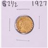 Image 1 : 1927 $2 1/2 Indian Head Quarter Eagle Gold Coin