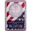 Image 2 : 2018-W $1 Proof American Silver Eagle Coin NGC PF69 Ultra Cameo Congratulations Flag