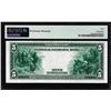 Image 2 : 1914 $5 Federal Reserve Note Red Seal Boston Fr.832a PMG About Uncirculated 50